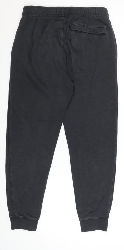 Nike Men's Black Fleece Jogger Sweatpants Size S Regular Fit