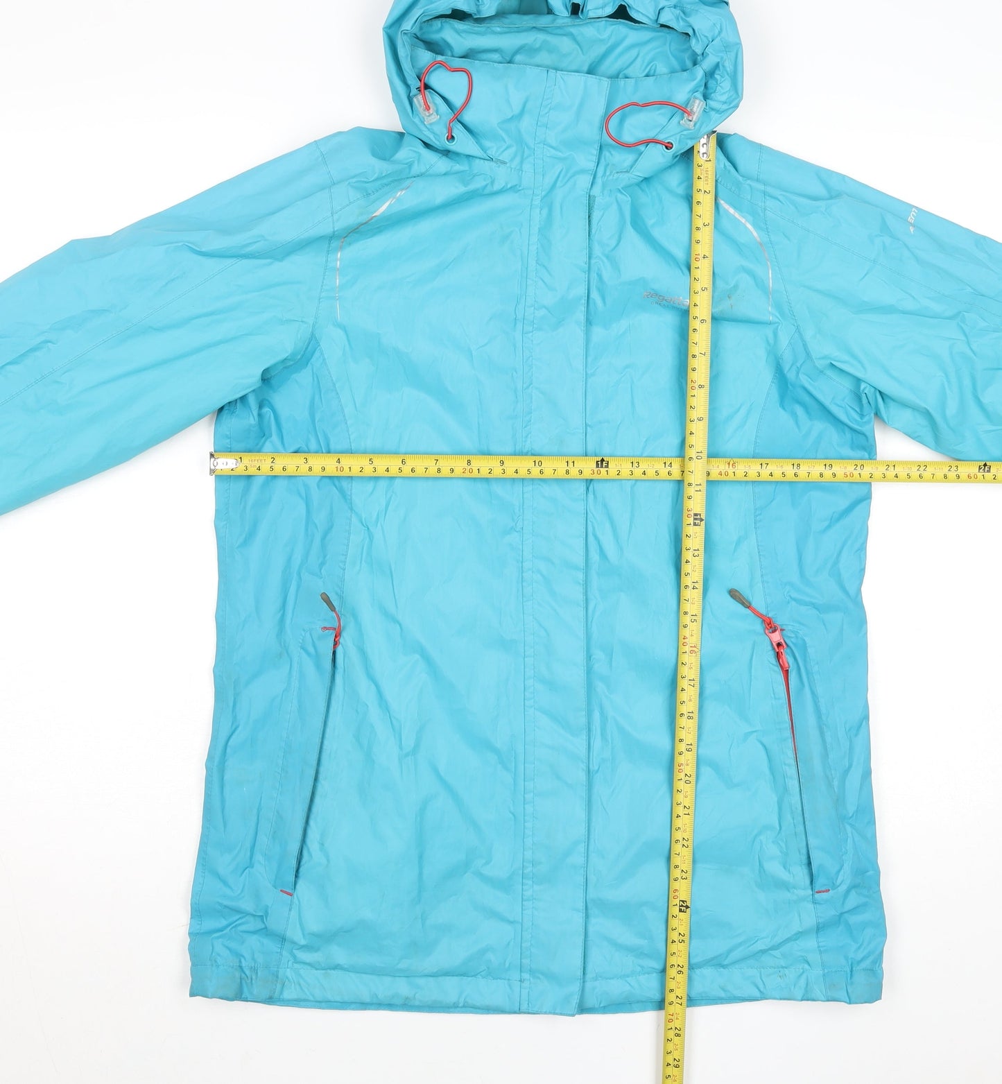 Womens UK Size 12 Regatta Blue Rain Coat