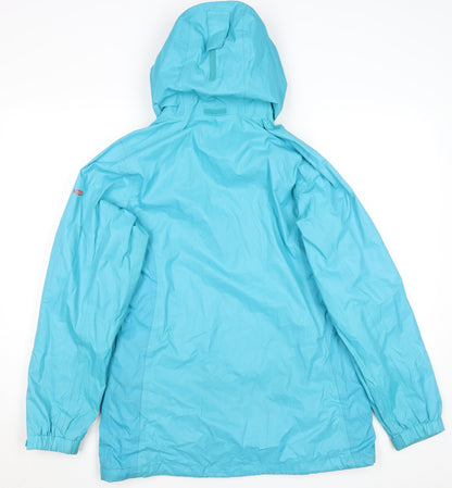 Womens UK Size 12 Regatta Blue Rain Coat