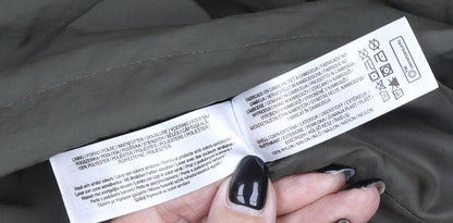 Primark Men’s Green Hooded Windbreaker Jacket L Lightweight Nylon