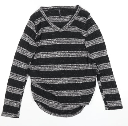 Womens UK Size S Edista Los Angeles Black Pullover Jumper