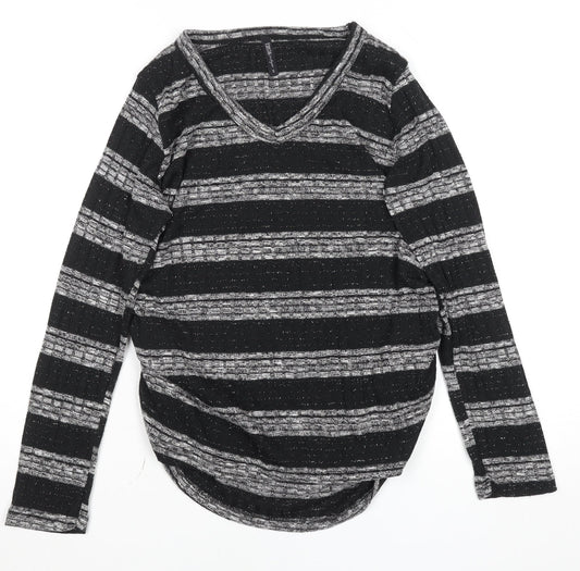 Womens UK Size S Edista Los Angeles Black Pullover Jumper