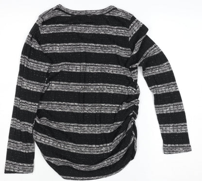 Womens UK Size S Edista Los Angeles Black Pullover Jumper