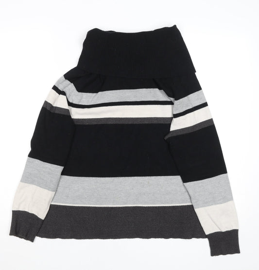 Womens UK Size M Jayley France Black Pullover Jumper