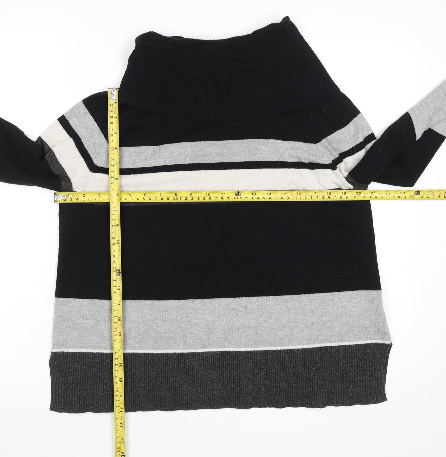 Womens UK Size M Jayley France Black Pullover Jumper