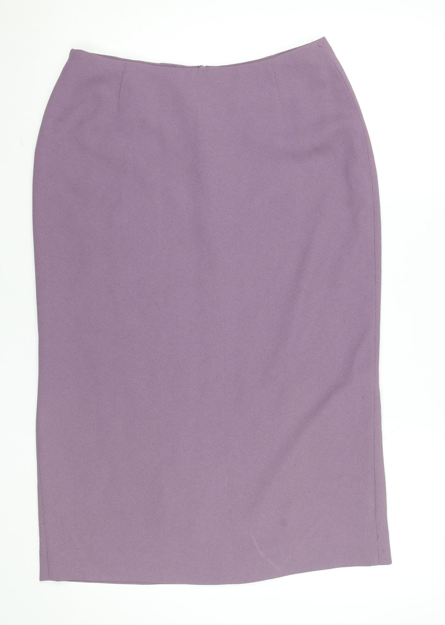 Womens UK Size 14 Gold Straight & Pencil Twill Skirt