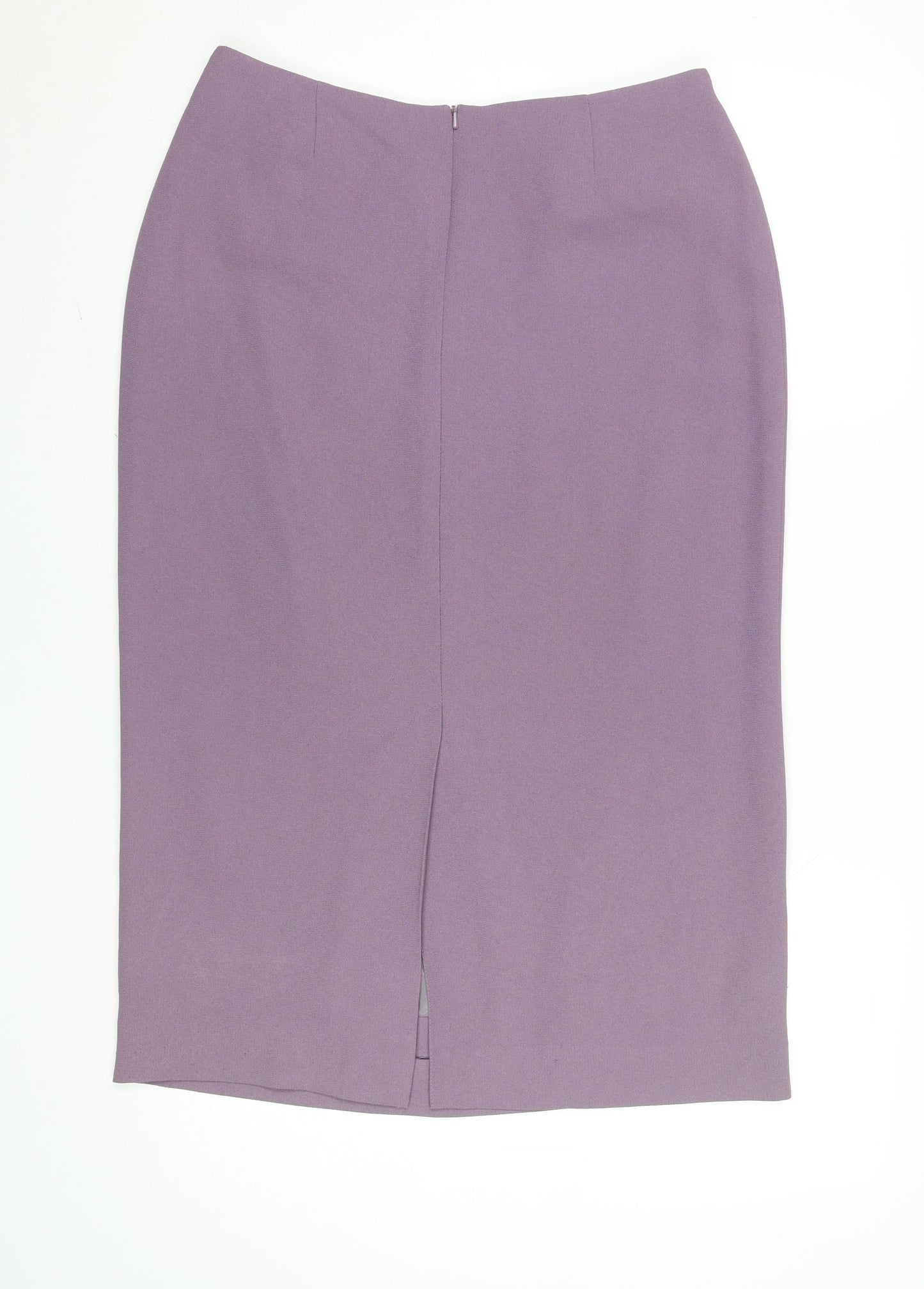 Womens UK Size 14 Gold Straight & Pencil Twill Skirt