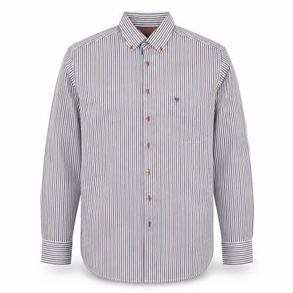 Mens UK Collar Size M Benetti Smart Brown  Dress Shirt