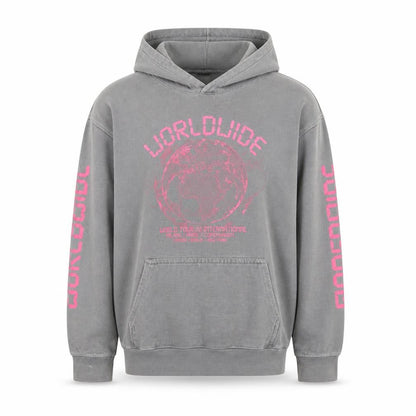 Womens UK Size S PRETTYLITTLETHING Grey Pullover Hoodie