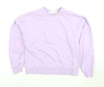 Womens UK Size XS JXRX Purple Pullover Sweatshirt