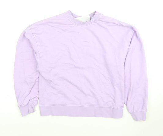 Womens UK Size XS JXRX Purple Pullover Sweatshirt