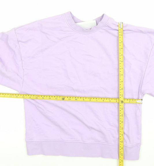 Womens UK Size XS JXRX Purple Pullover Sweatshirt