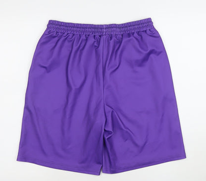 Manfinity Men's Purple Chicago 23 Basketball Activewear Shorts Size M