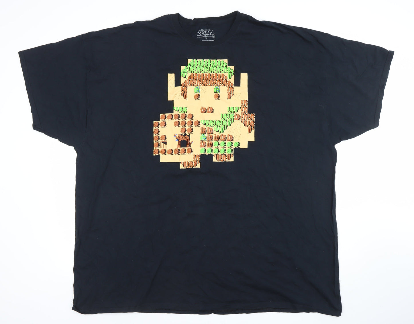 Lootwear Men's Black 5XL The Legend of Zelda Graphic T-Shirt