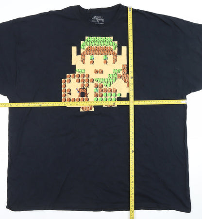 Lootwear Men's Black 5XL The Legend of Zelda Graphic T-Shirt