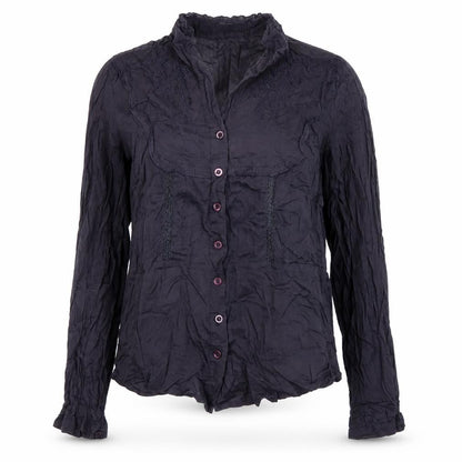 Womens UK Size 14 Punt Roma Blue Classic Blouse