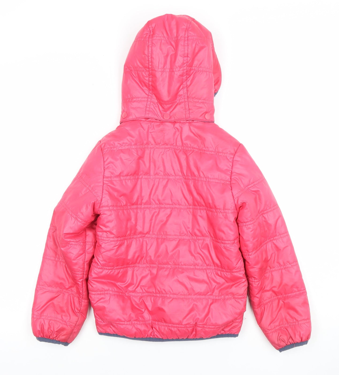 Girls UK Size 7 Years name it Pink Puffer Jacket