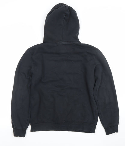 Mens UK Size XS PUMA Black Pullover Hoodie