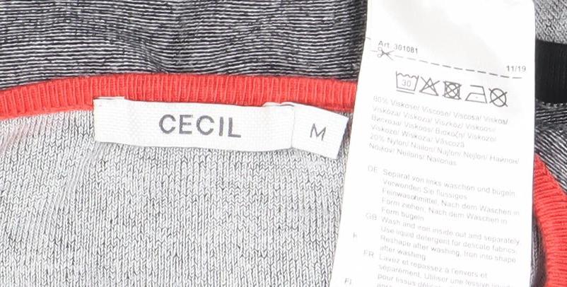 Womens UK Size M Cecil Multicoloured Pullover Jumper
