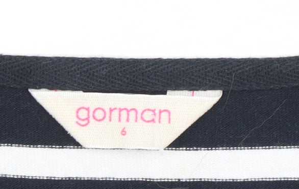 Womens UK Size 6 gorman Black Basic T-Shirt