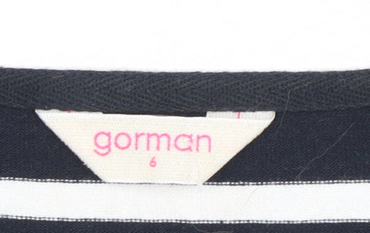 Womens UK Size 6 gorman Black Basic T-Shirt