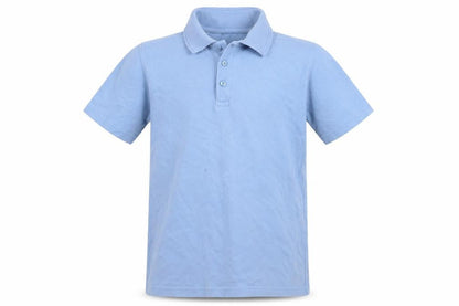 Boys UK Size 10-11 Years St. Bernard for Dunnes Stores Blue Basic Polo