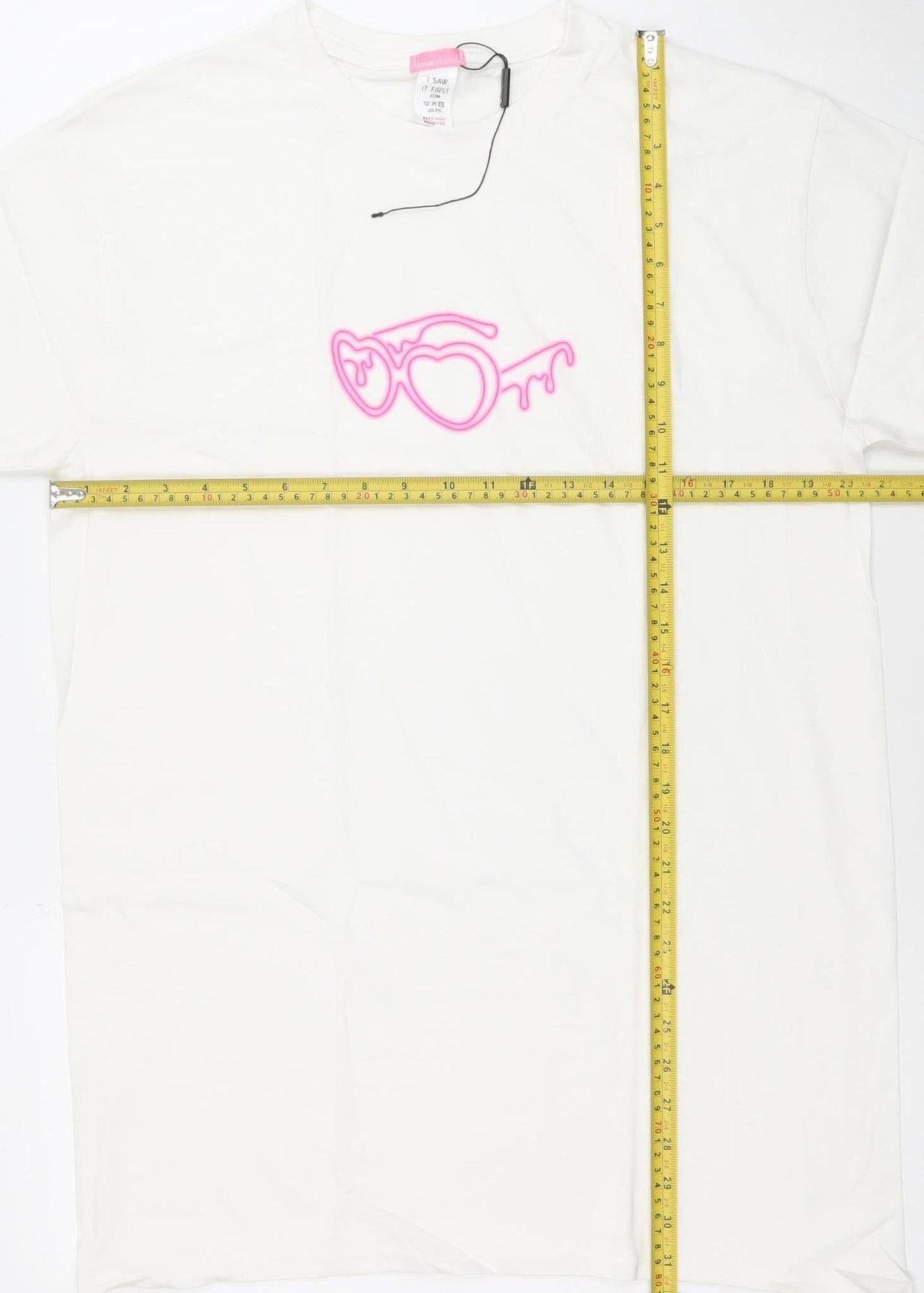 Womens UK Size S I SAW IT FIRST T-Shirt Dress