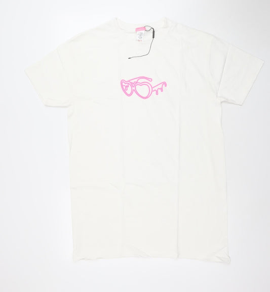 Womens UK Size S I SAW IT FIRST T-Shirt Dress