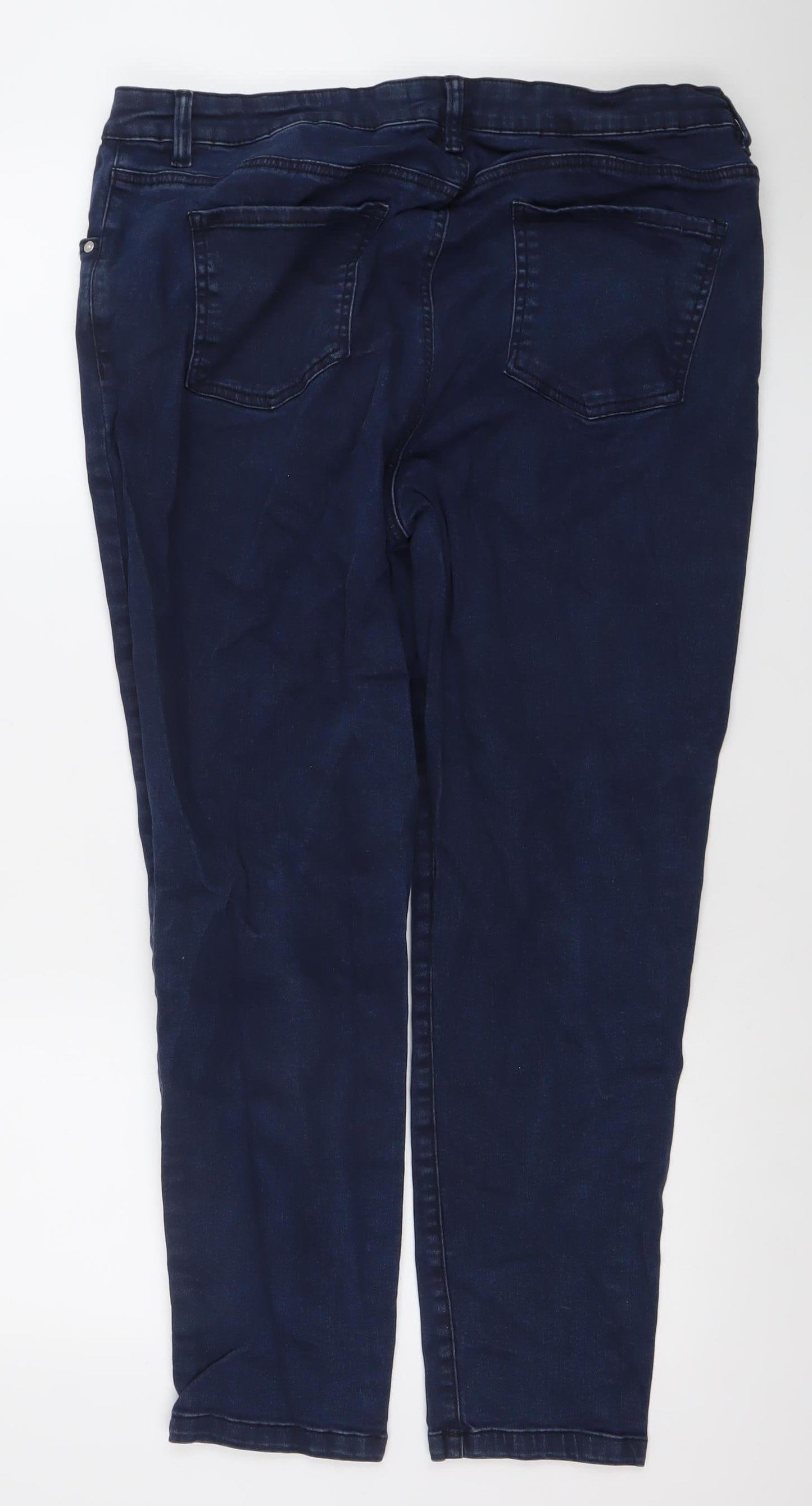 Dunnes Stores Womens Blue Mid Rise Skinny Jeans Size 20