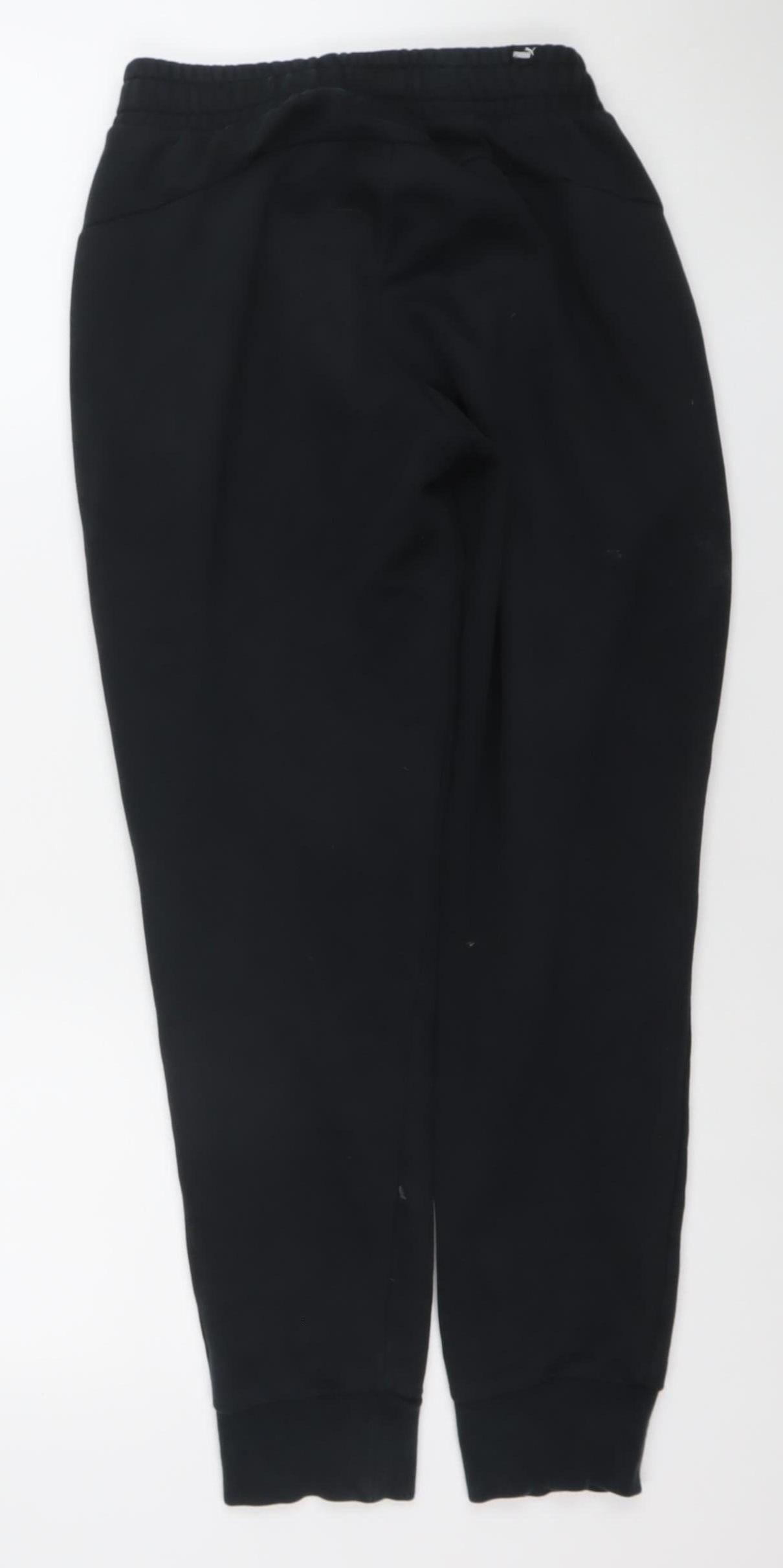 Puma Mens Black XS Jogger Activewear Sweatpants Tapered Fit