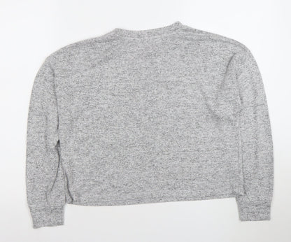 Womens UK Size S Sex Education Grey Cropped T-Shirt