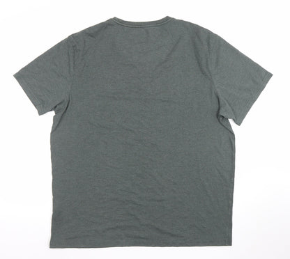 LOAP Men's Grey 2XL Graphic Outdoor Crew Neck Short Sleeve T-Shirt