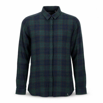 Superdry Men Green Blue Plaid Button-Up Shirt Size S Viscose