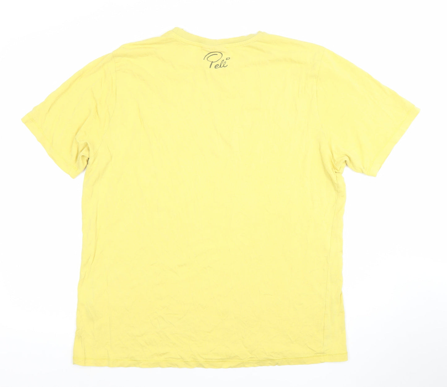 Puma Men’s Yellow XL Pelé Graphic Short Sleeve T-Shirt