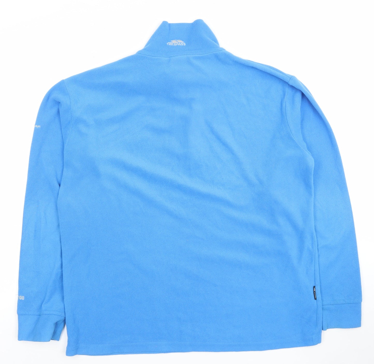 Trespass Men's Blue Fleece 1/2 Zip Pullover Sweatshirt Size M