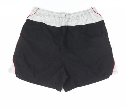 Dunlop Men's Black Athletic Sports Shorts M Quick Dry Breathable