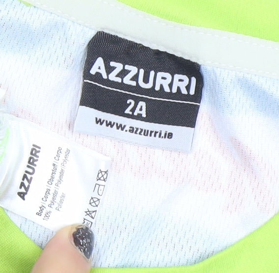 Azzurri Boys Multicoloured 2 Years Chill Camp Graphic Jersey T-Shirt