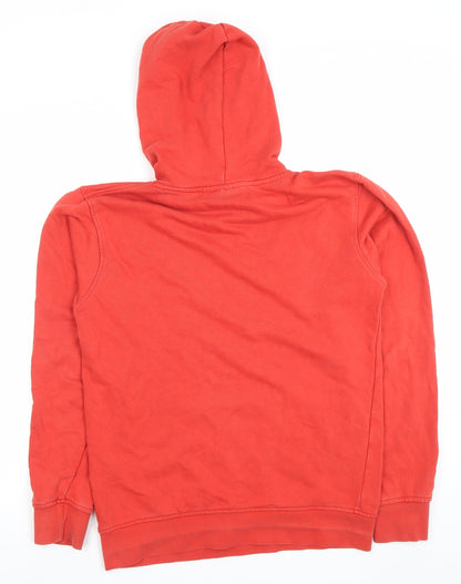 Mens UK Size XS NICCE Red Pullover Hoodie