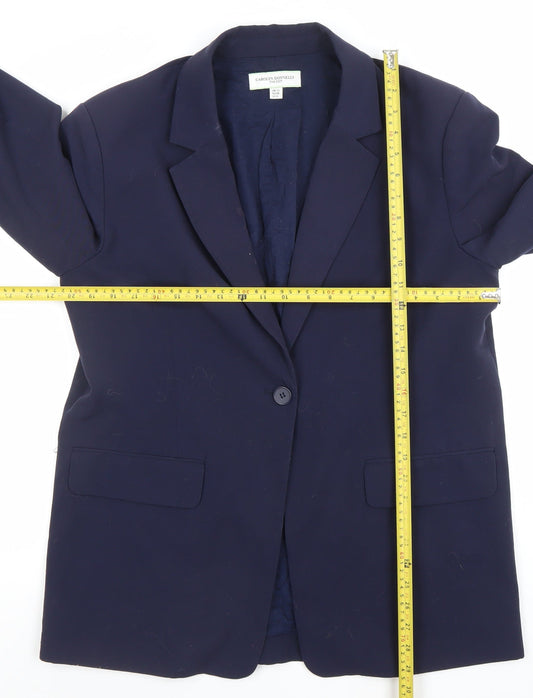 Womens UK Size 12 Carolyn Donnelly Regular Blue Blazer
