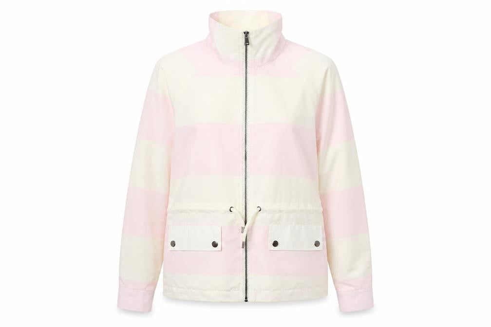 Womens UK Size M Noisy may Pink Windbreaker Coat