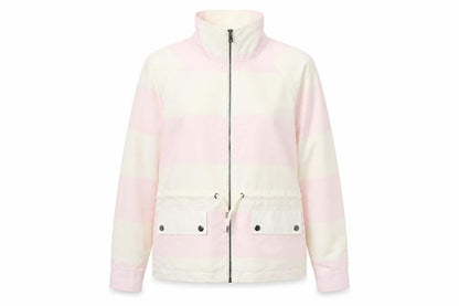 Womens UK Size M Noisy may Pink Windbreaker Coat
