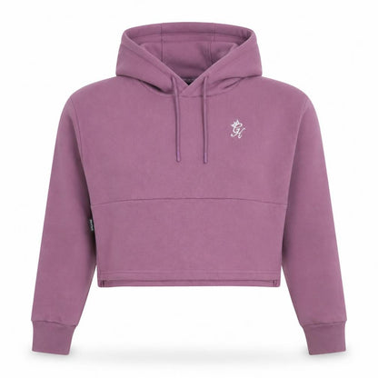 Womens UK Size 10 Gym King Purple Pullover Hoodie