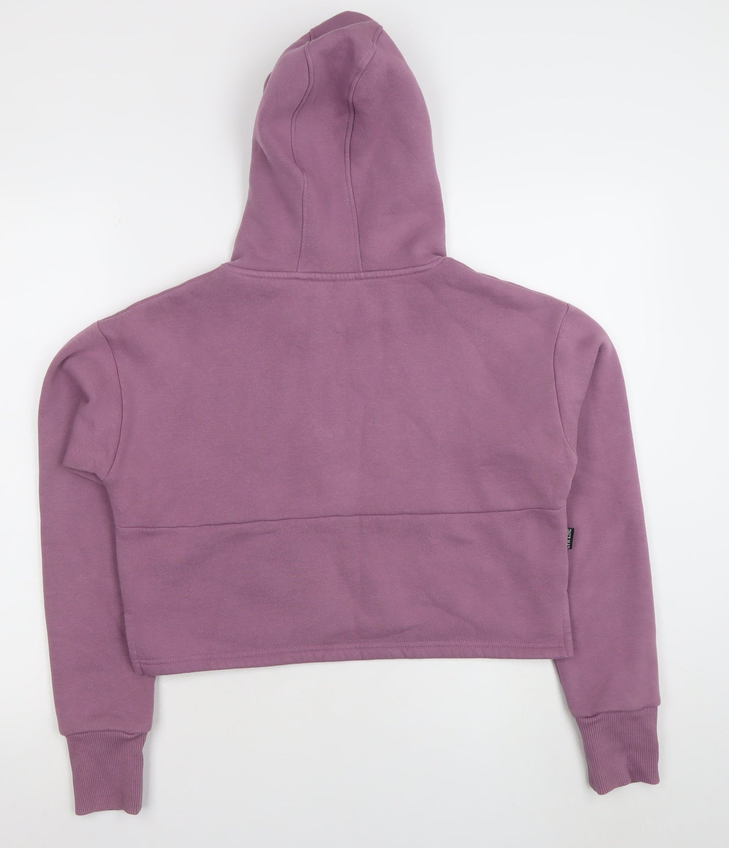 Womens UK Size 10 Gym King Purple Pullover Hoodie