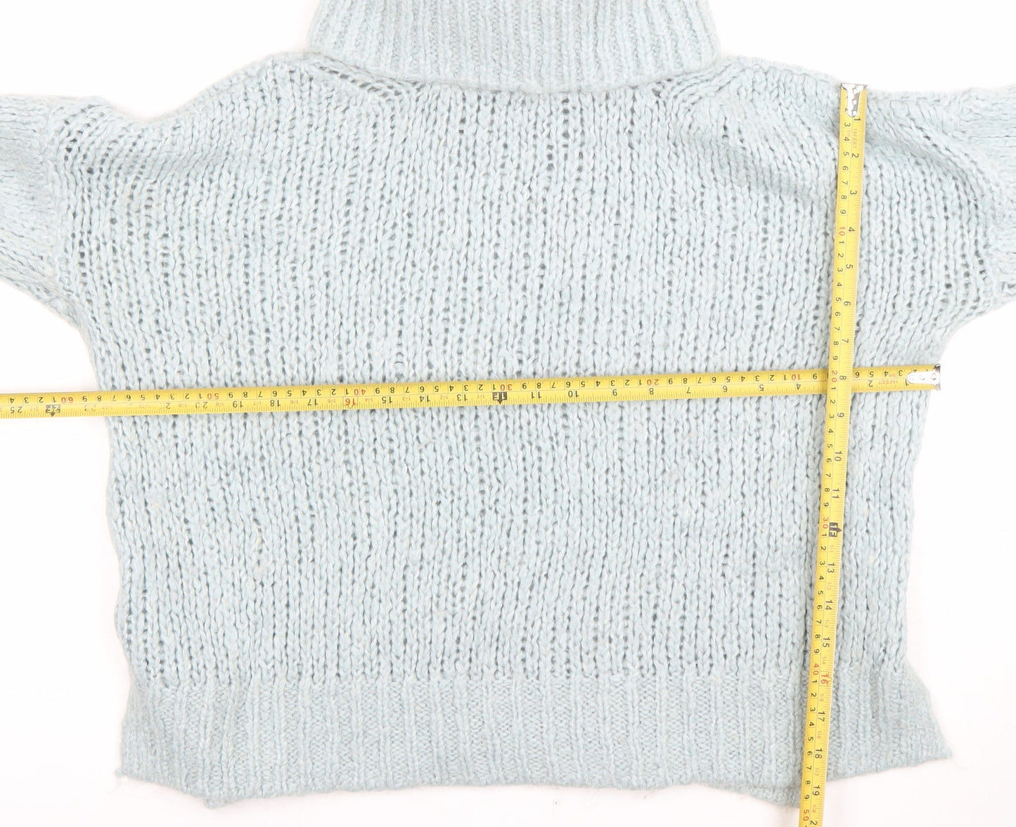 Womens UK Size S River Island Blue Pullover Jumper