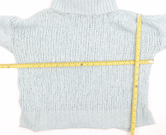 Womens UK Size S River Island Blue Pullover Jumper