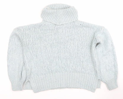 Womens UK Size S River Island Blue Pullover Jumper