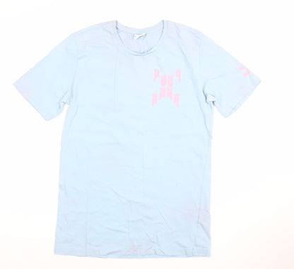 Mens UK Size XS PUMA Blue  T-Shirt