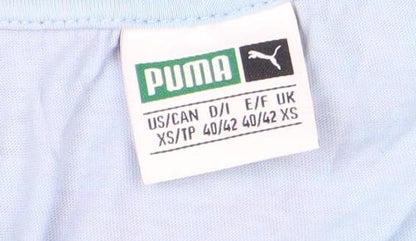 Mens UK Size XS PUMA Blue  T-Shirt