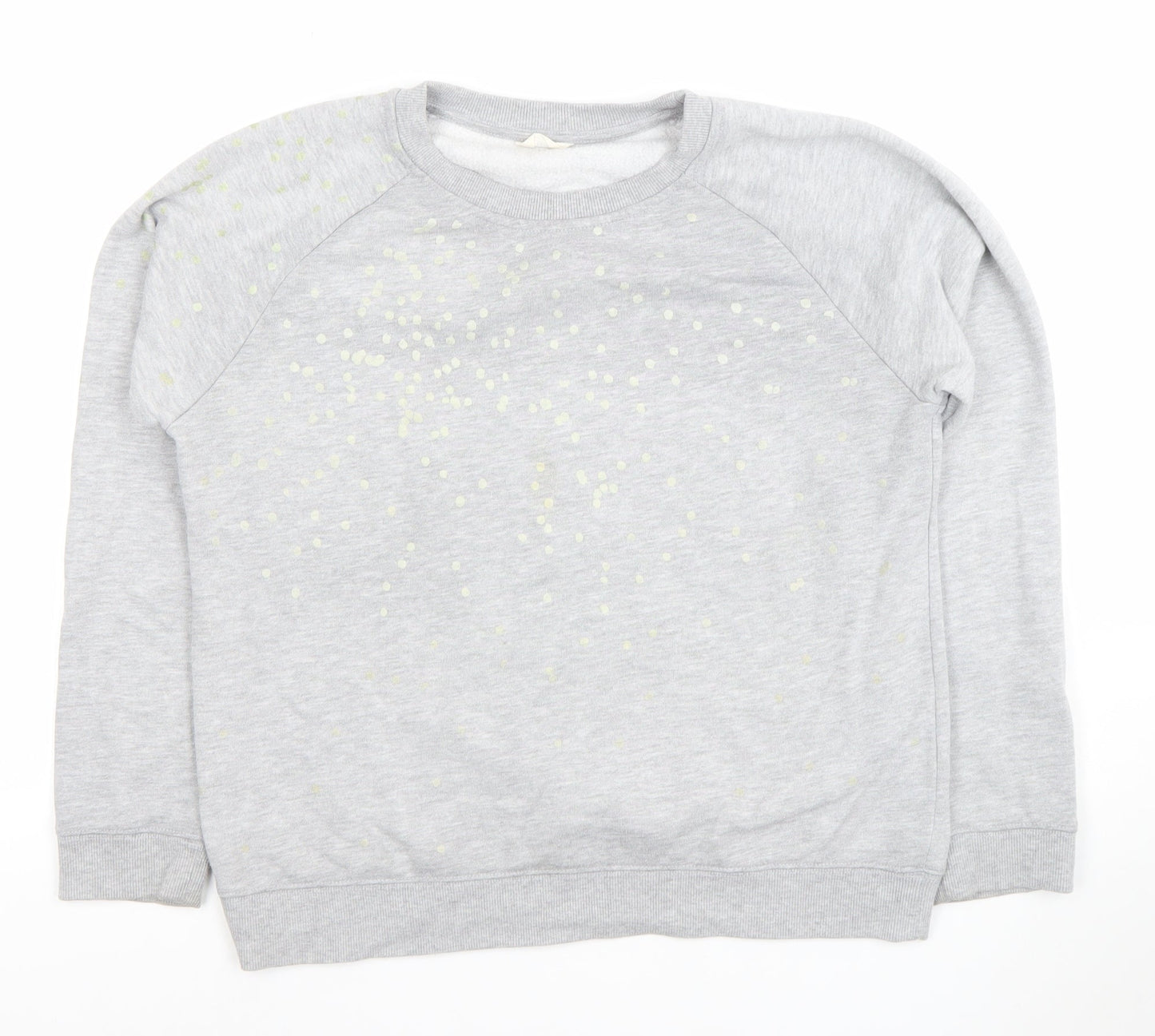 Womens UK Size M Hush Grey Pullover Sweatshirt