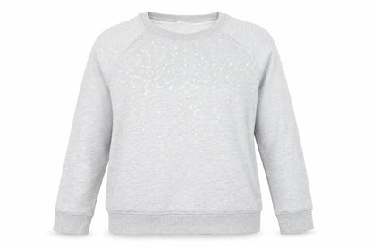 Womens UK Size M Hush Grey Pullover Sweatshirt
